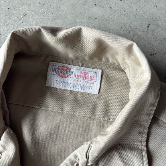 Vintage 90s Dickies Button Up Workwear Shirt | Size XL - Picture 3 of 4